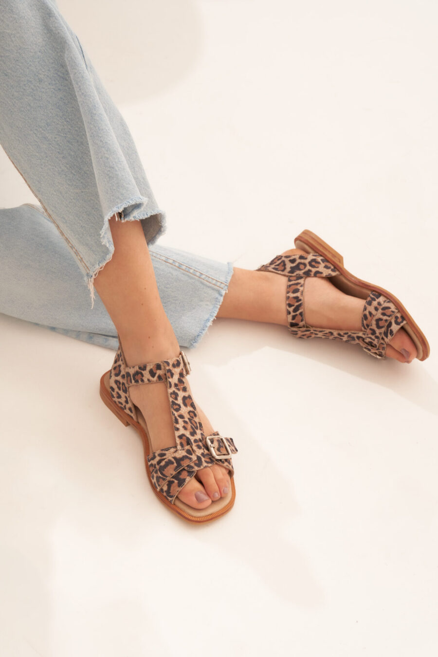 Sandalia Capri print