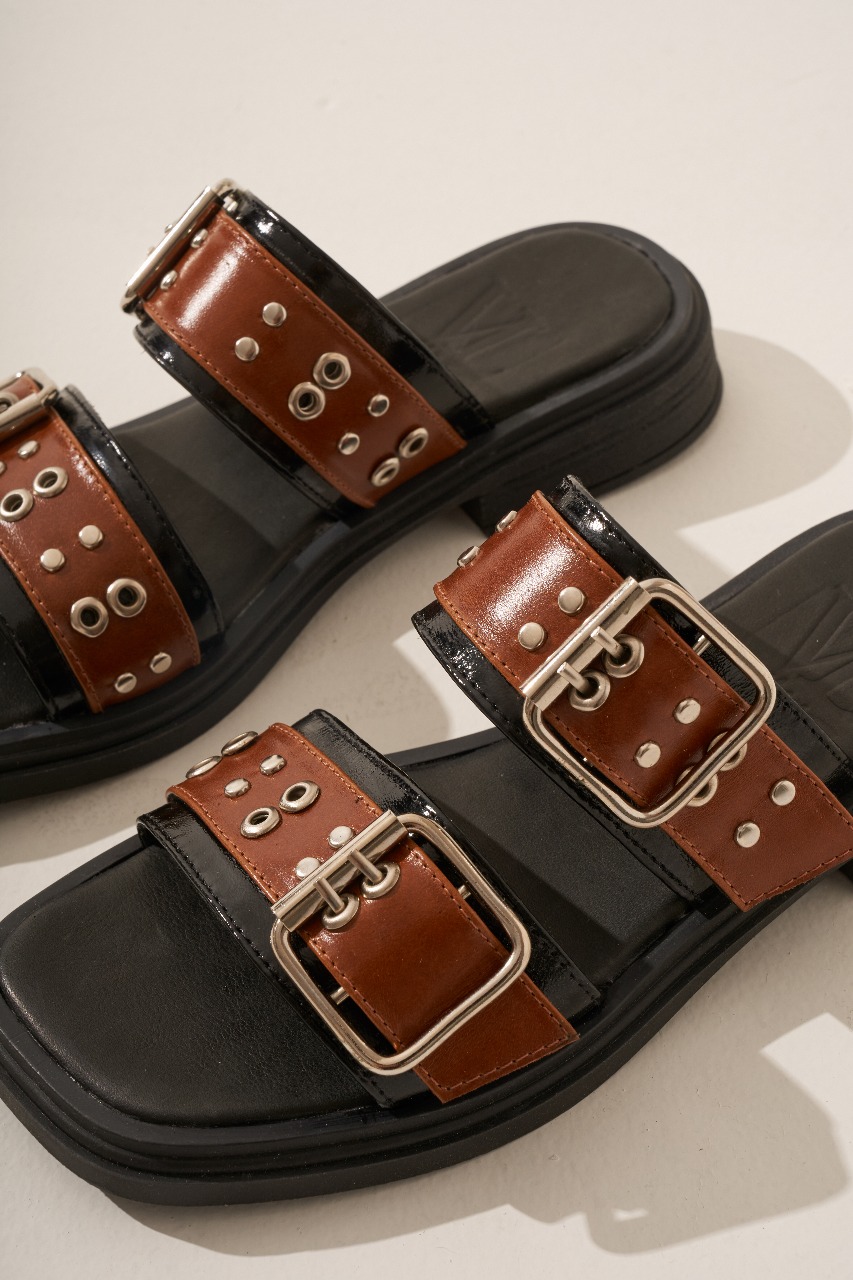 Sandalias Stella suela y negro