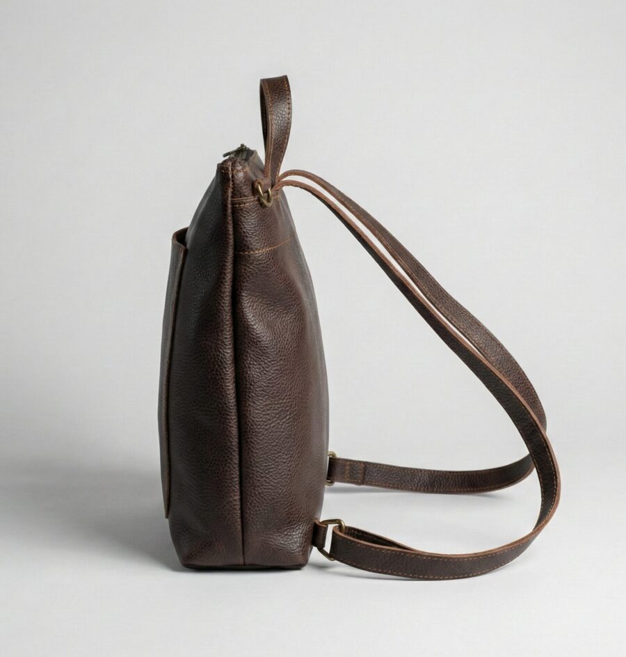 Mochila Cartera Porto chocolate