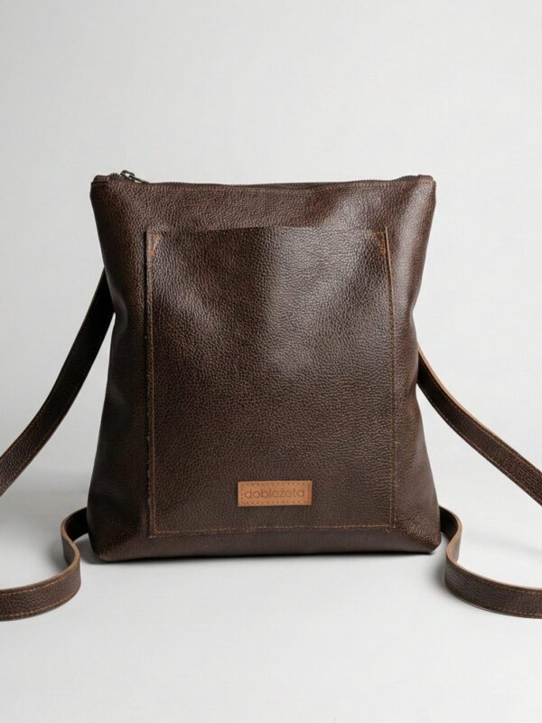 Mochila Cartera Porto chocolate