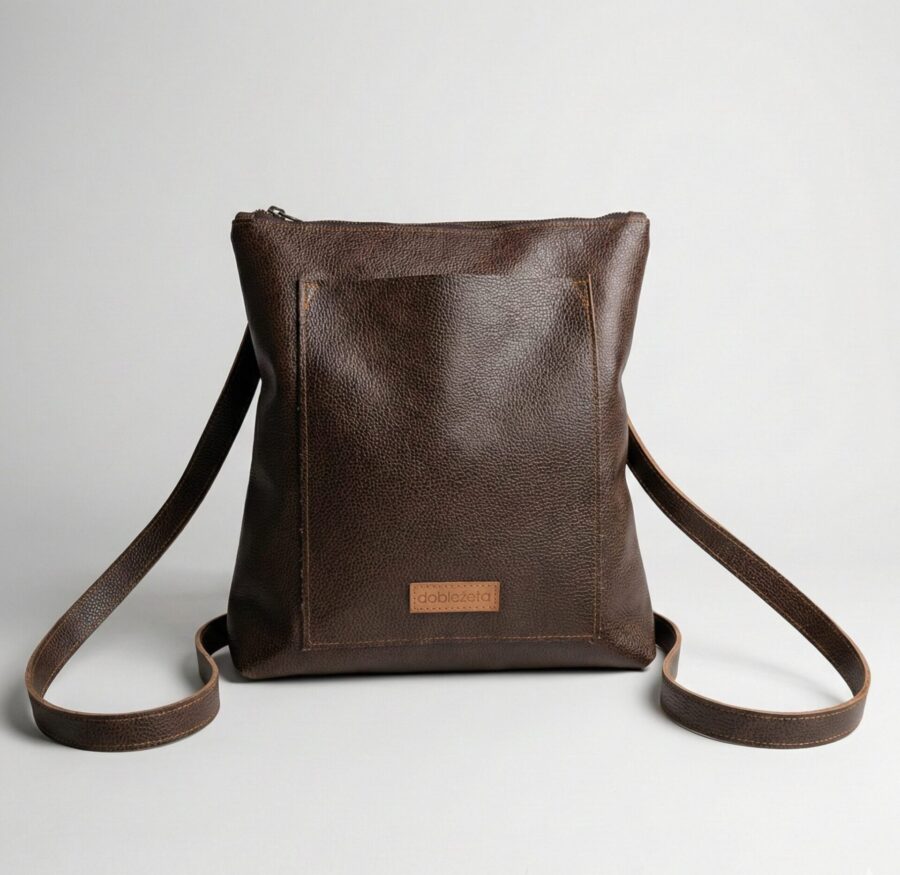 Mochila Cartera Porto chocolate