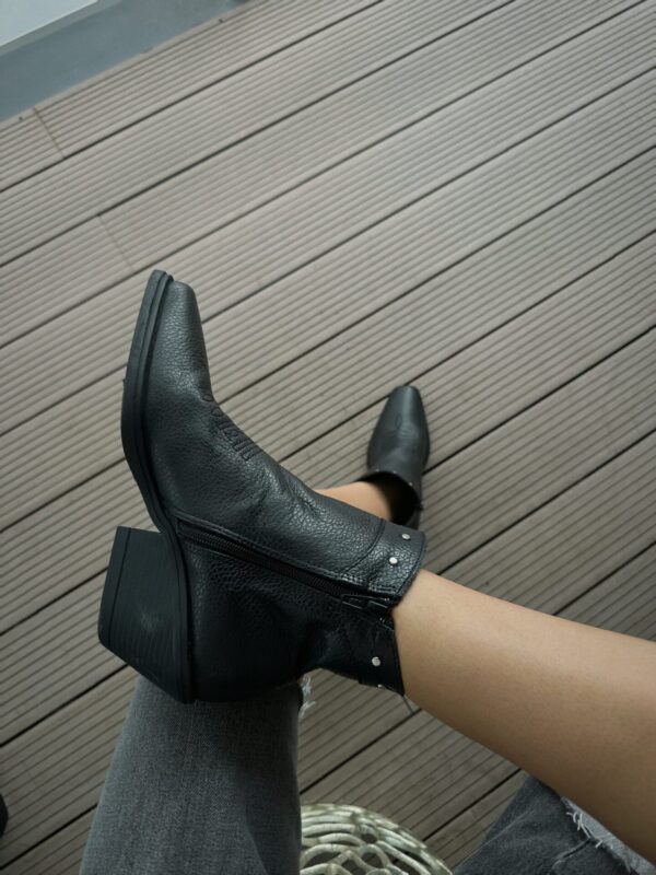 Bota Texana Desmontable negra
