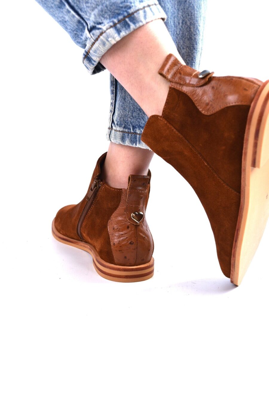 Bota Alma Gamuza Suela